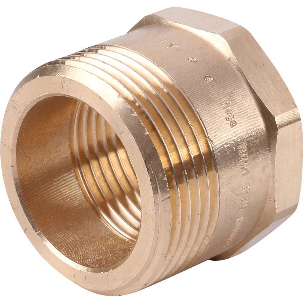 Футорка редукционная НВ 1"1/4 x 1" бронза VIEGA (266462)