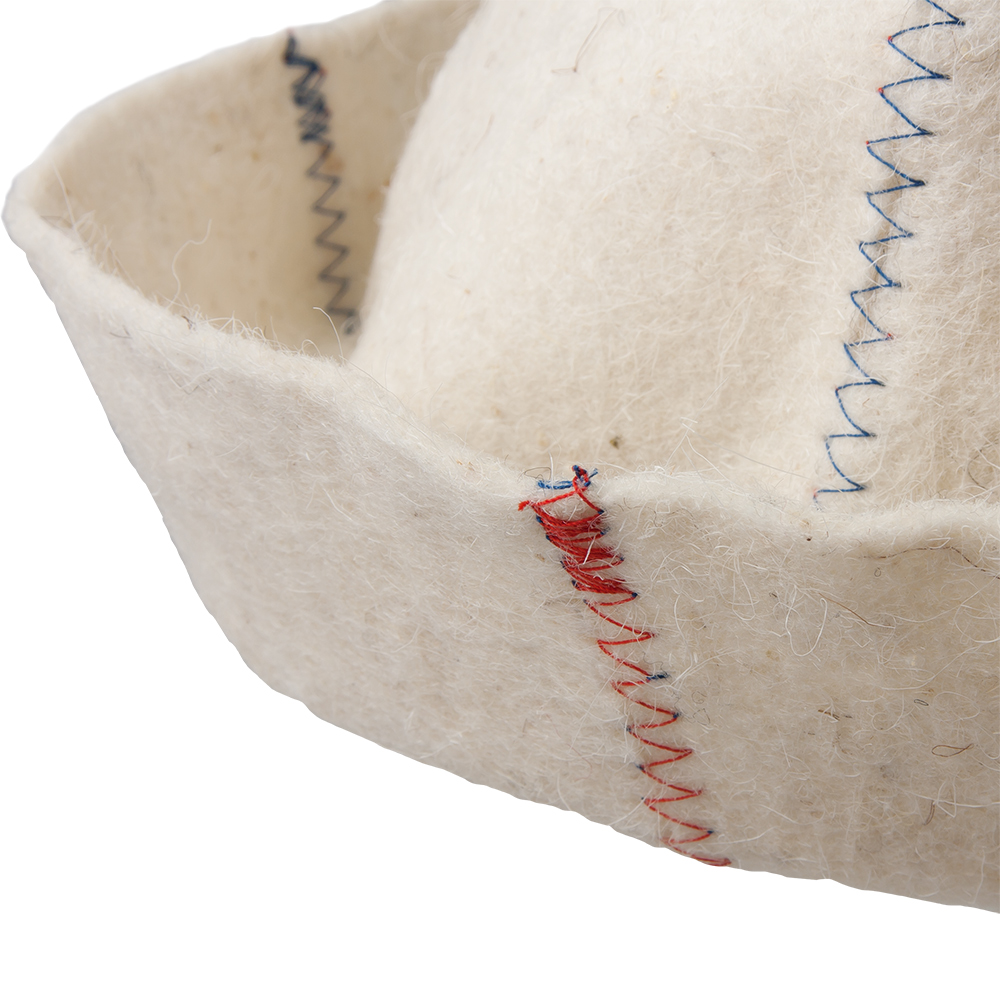 Шапка для бани и сауны "классика" "цветной зигзаг" (1/20) "hot pot" 41162