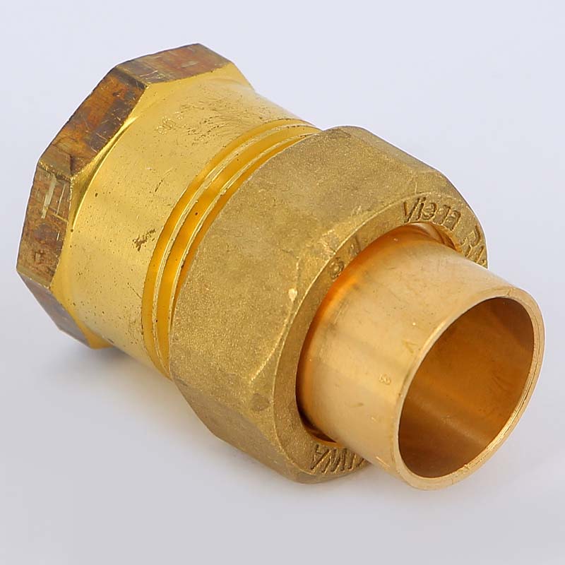 Американка с плоской прокладкой VIEGA пайка ВР 22x3/4"