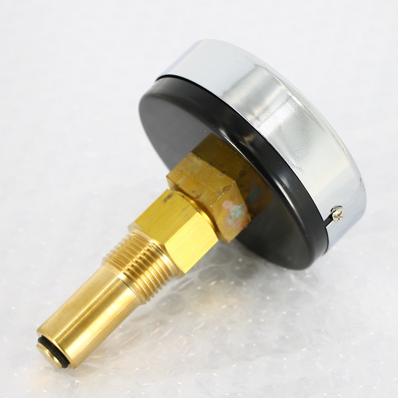 Термоманометр аксиальный d=80 мм, до 16 бар, до 150'С РОСМА ТМТБ- 31Т.1