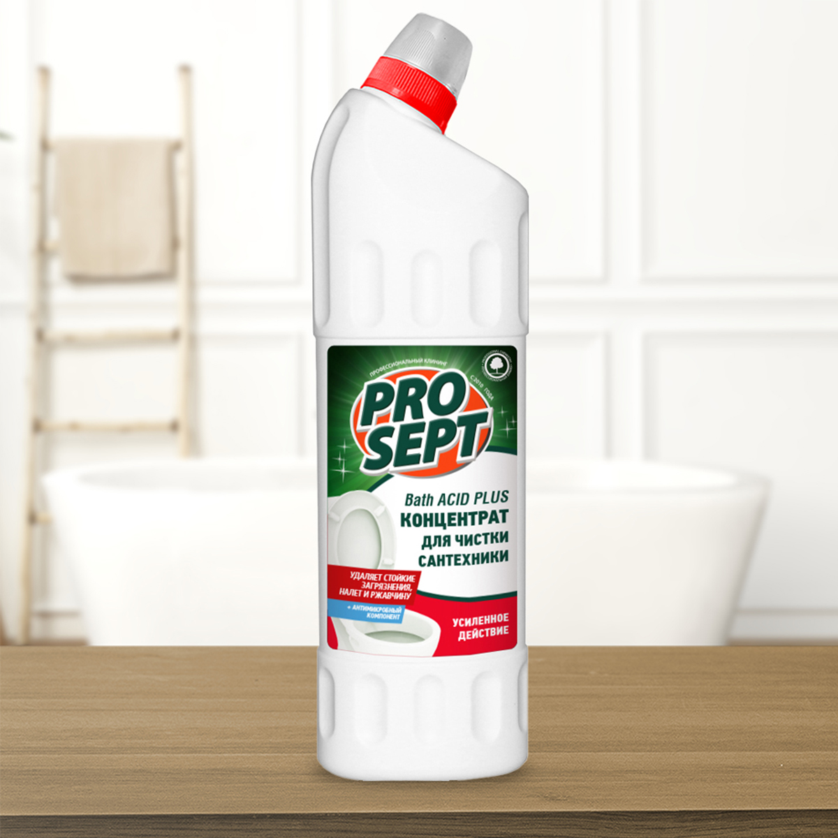 Средство чистящее для сантехники "bath acid plus" 1 л концентрат (1/12) "prosept"