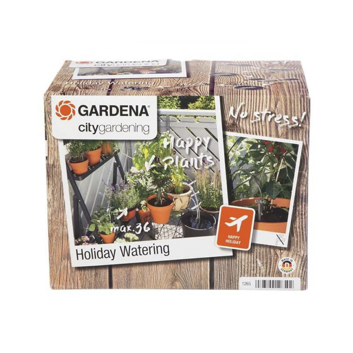Комплект капельного полива на 36 горшечн. растений  (1/4) "gardena" 01265-20.000.00