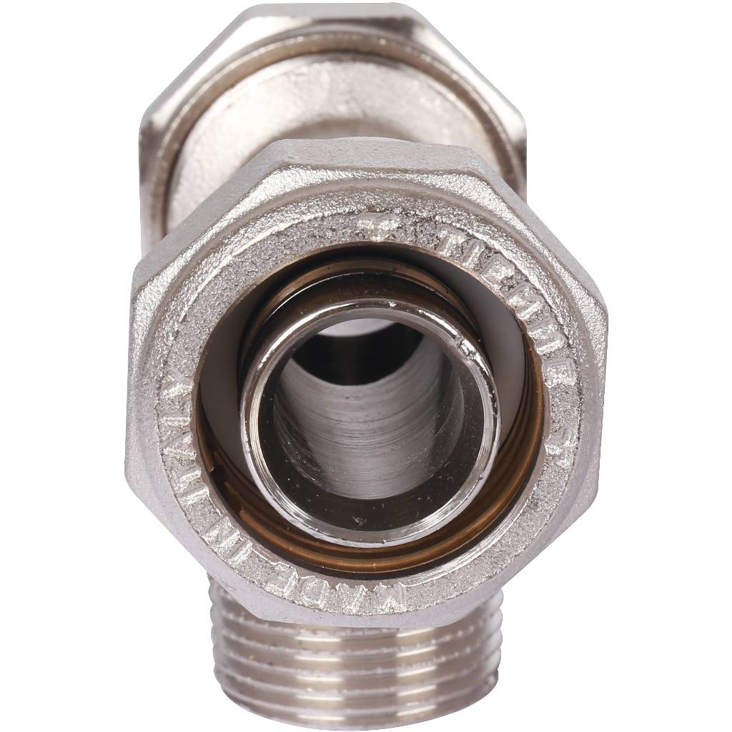 Тройник переходной 26 x 3/4" x 26 НР обжимной TIEMME для металлопластиковых труб