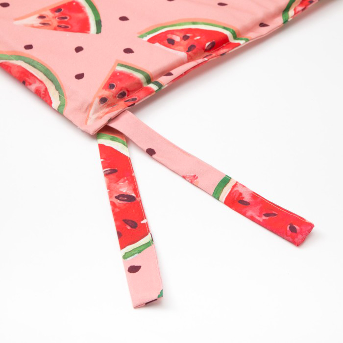 Подушка на скамейку "арбузы" 45*120 см (1/10) "этель" 4264661