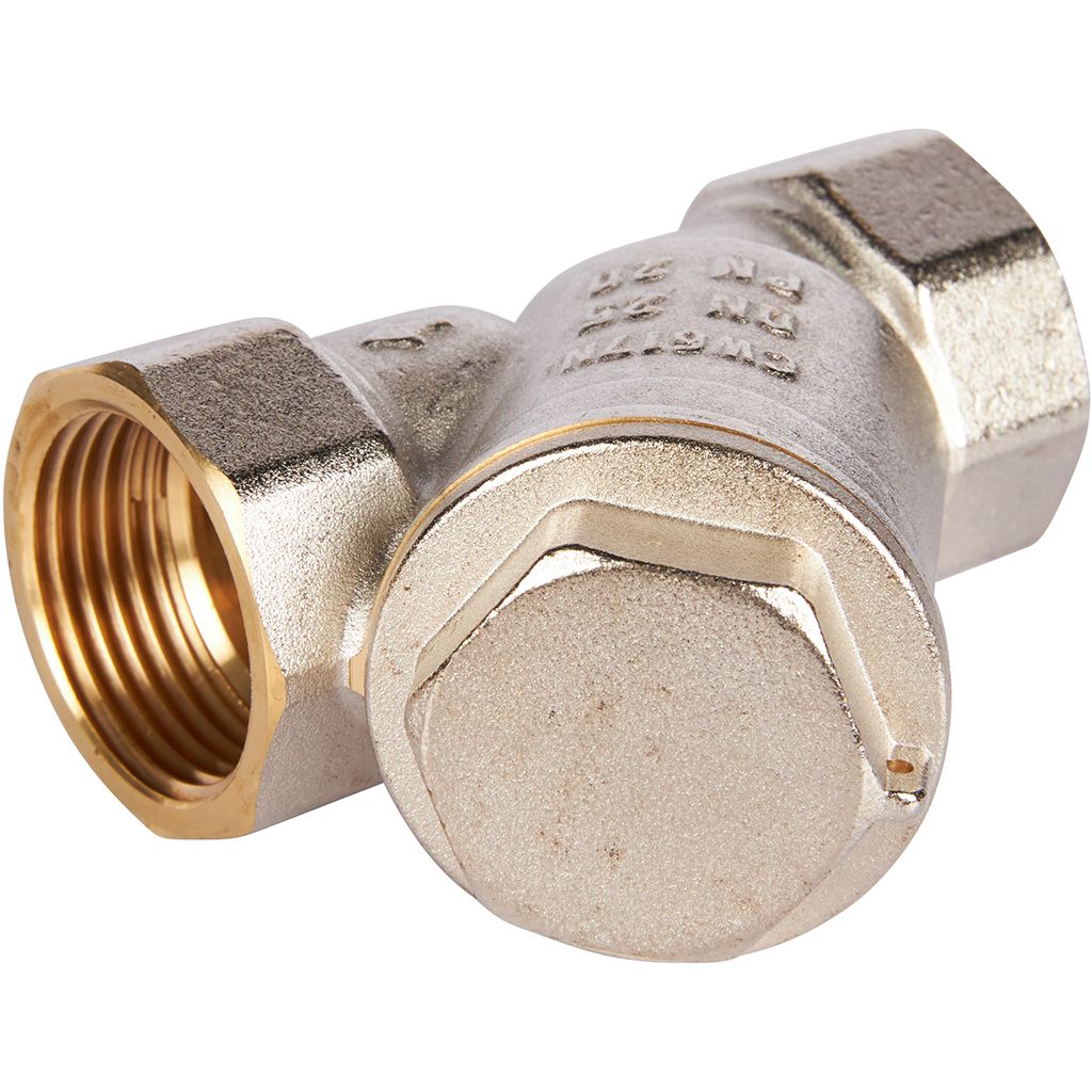 ROMMER 1" Фильтр грубой очистки косой 500 мкр.