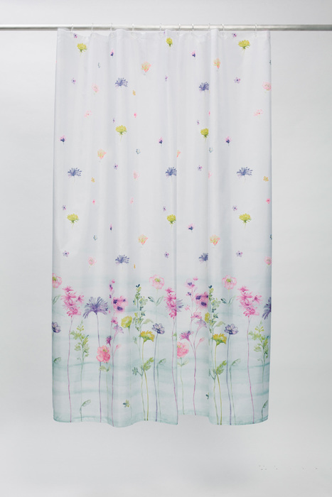 Штора для ванной 180*180 см (полиэстер) (1/20) "iddis" b12p118i11