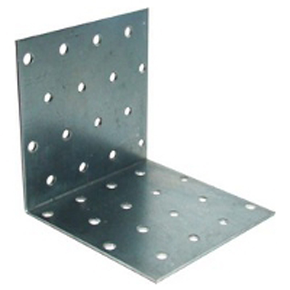 Уголок крепежный равносторонний  80  х 40   100 шт.(1) "bilti"