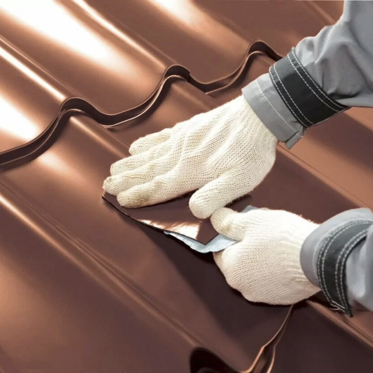 Лента-герметик самокл. 10 см х 3 м "nicoband" (битумно-полимерная) коричневая (1/12) "технониколь"