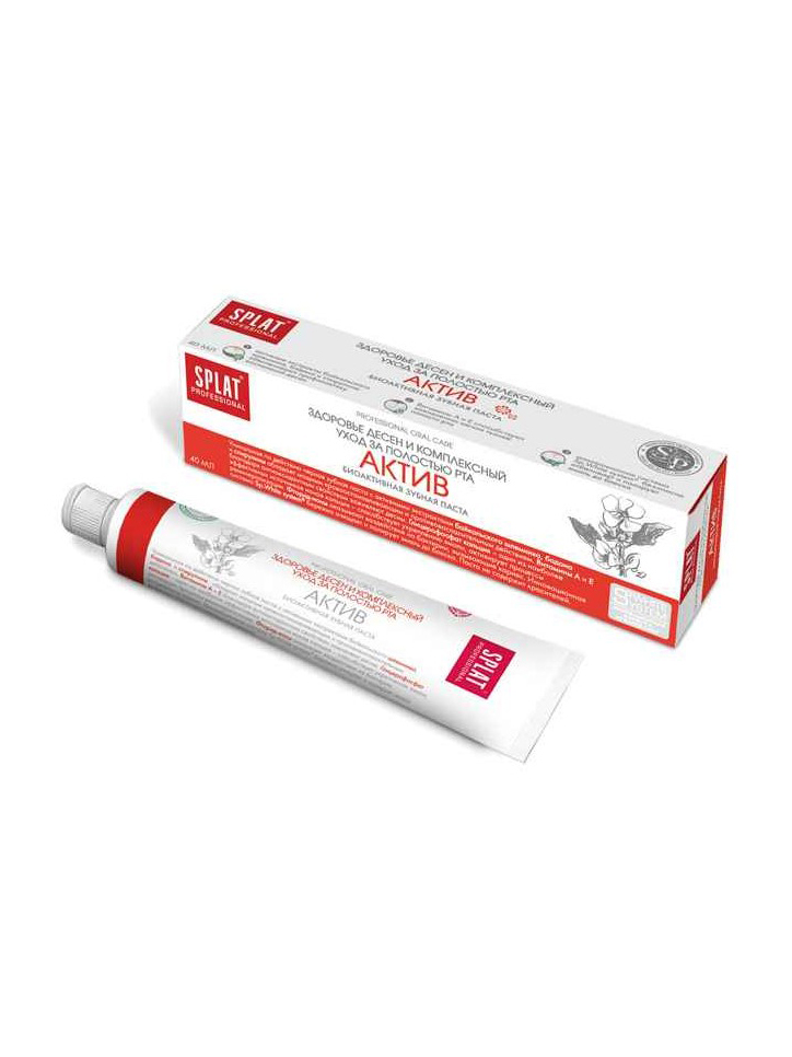 Зубная паста "актив" 40 мл (1/30) splat