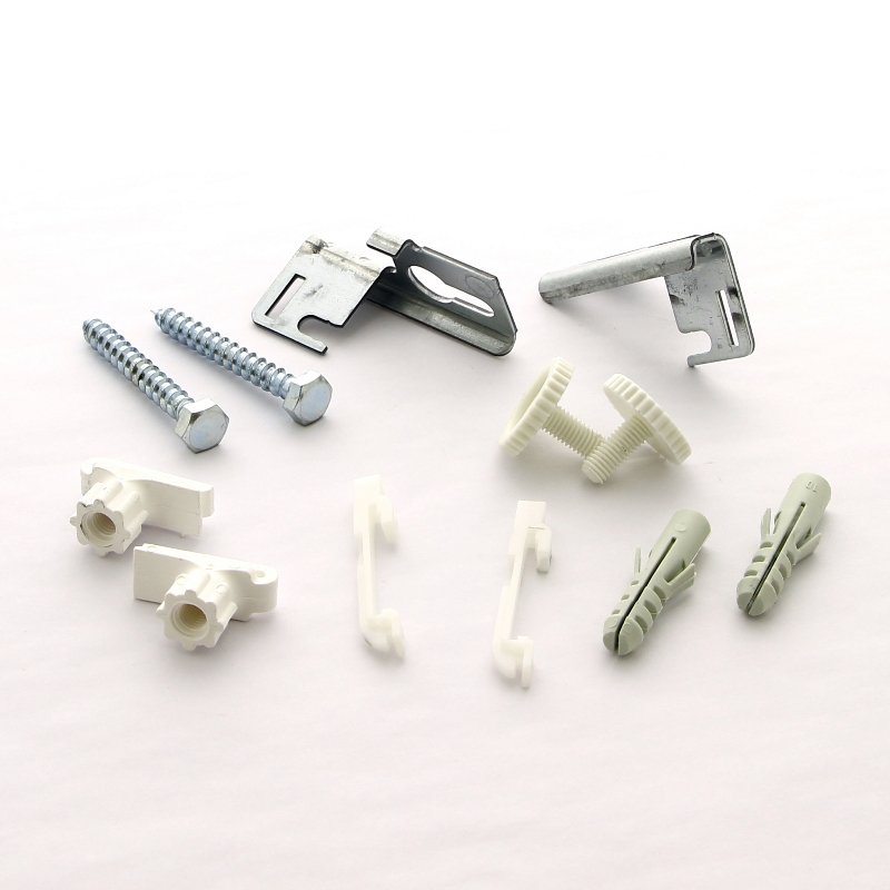 Комплект кронштейнов с заглушкой, воздухоотводчиком VOGEL&NOOT для крепления радиаторов (тип KV) низ