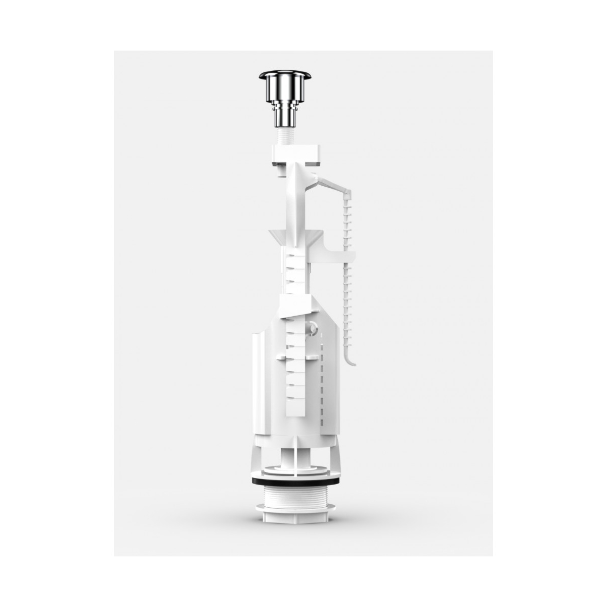 Арматура водосливная "eko 11" 1 кнопка, нижний подвод (1/18) "berges"