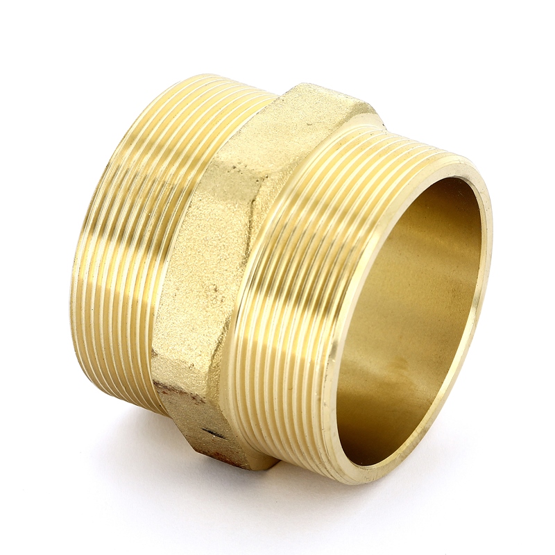 Ниппель редукция 2" x 1"1/2 (НР) латунь UNI-FITT