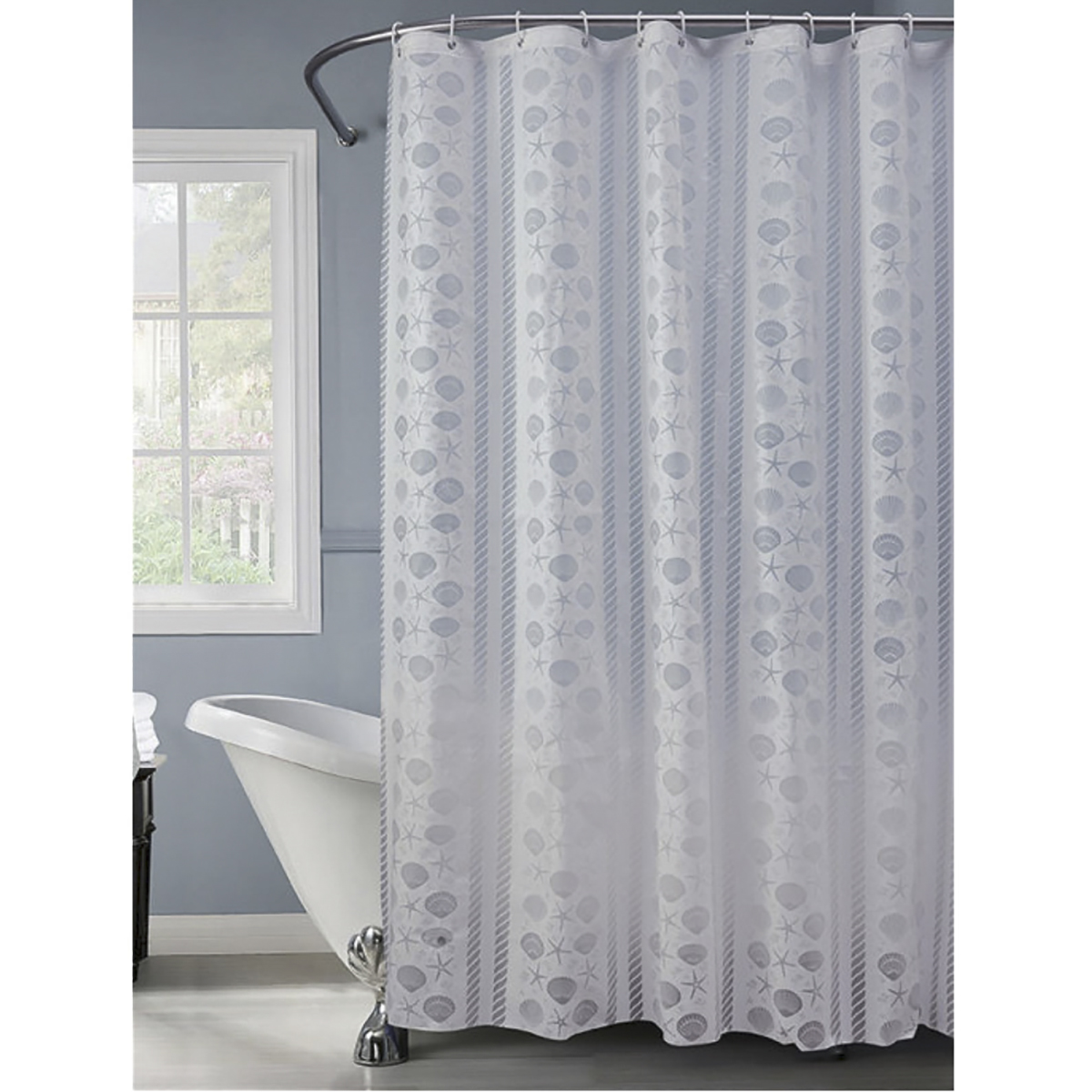 Штора для ванной 180*180 см (peva) "isme" (1/20) "swensa" swc-50-11