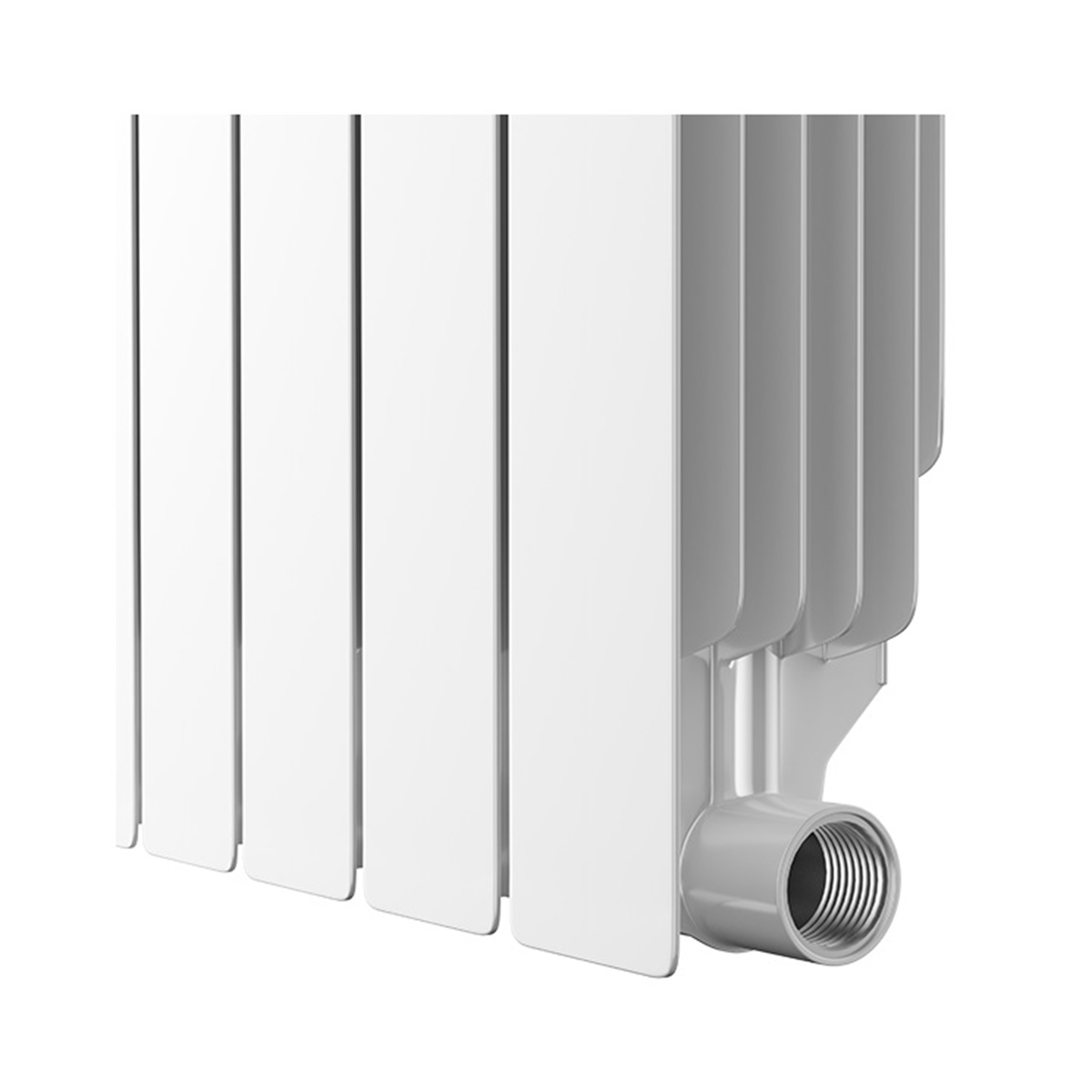 Радиатор биметалл. "indigo super+ 500" 6 секций (1) "royal thermo"