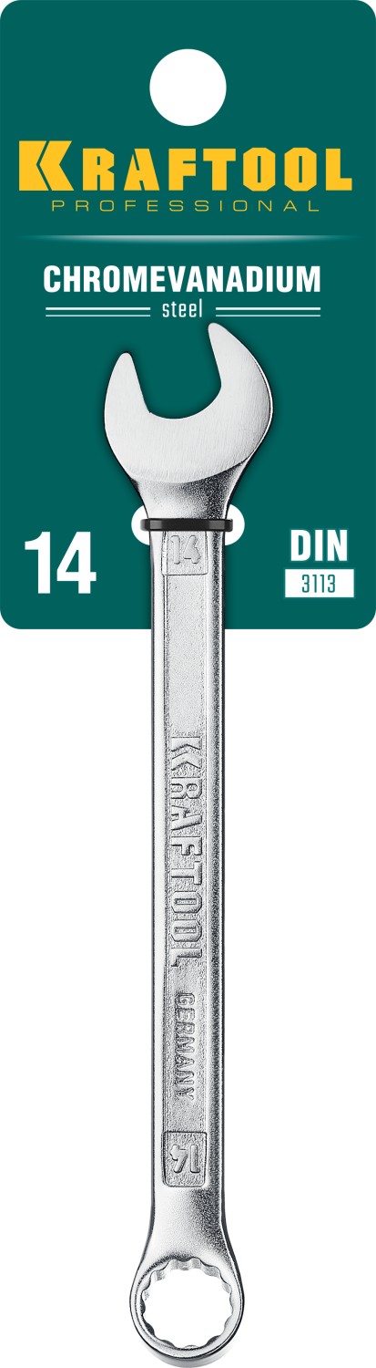 KRAFTOOL 14 мм, комбинированный гаечный ключ (27079-14)