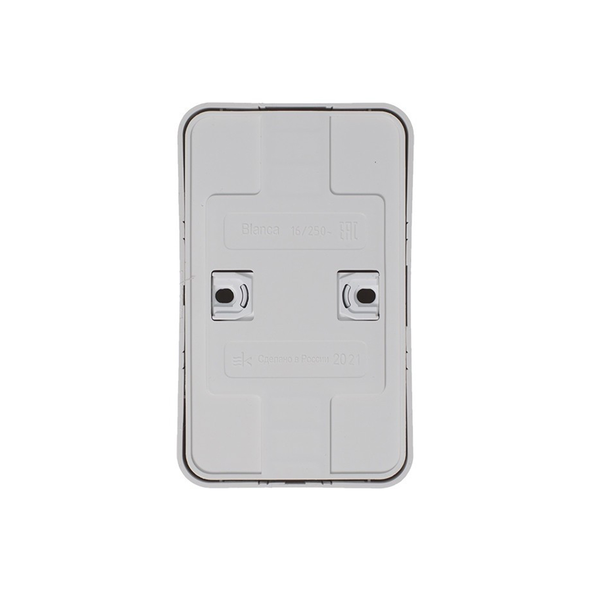 Розетка открыт. уст. "blanca" 2-х местн. 16а, белый (1/10/60) "schneider"