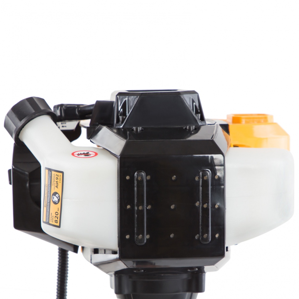 Триммер бензиновый DR-33, 33 см3, неразъемная штанга, состоит из 2 частей Denzel (96271)