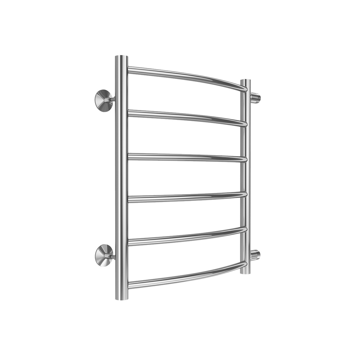 Полотенцесушитель водяной "классик" п6 500*600 боковое подключ. 500 (хром) "terminus"