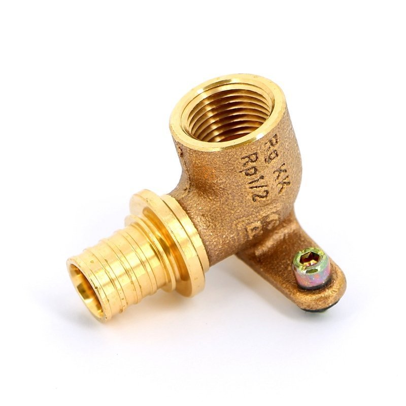 Водорозетка надвижная 20-Rp 1/2" REHAU RX корот. (бронза)