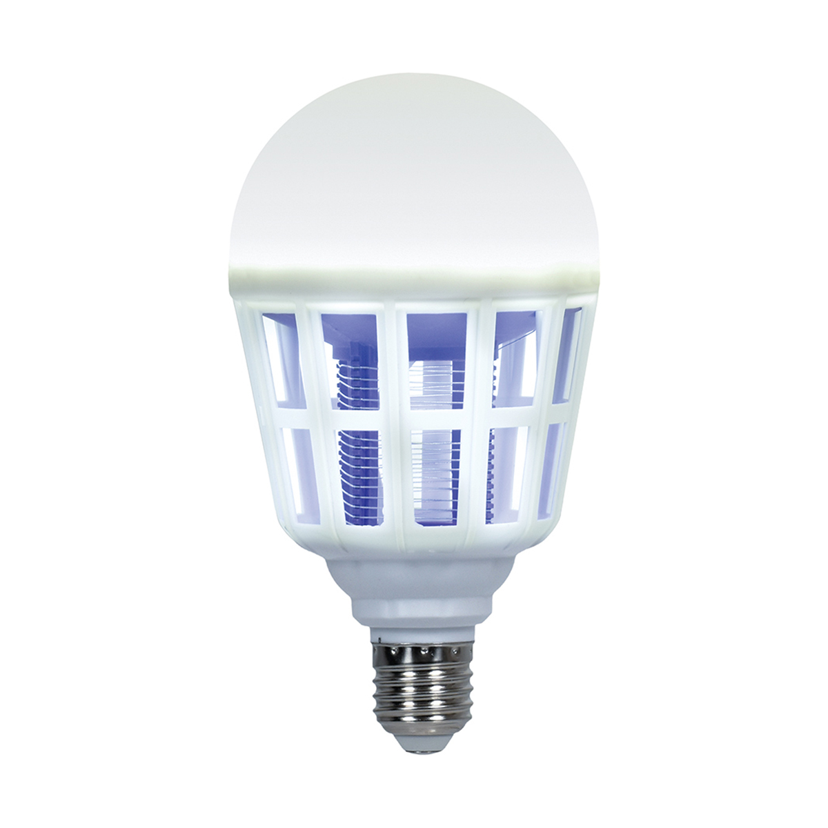 Лампа-ловушка для уничтожения летающих насекомых светодиодная с адаптером (1/24) "help" 80339