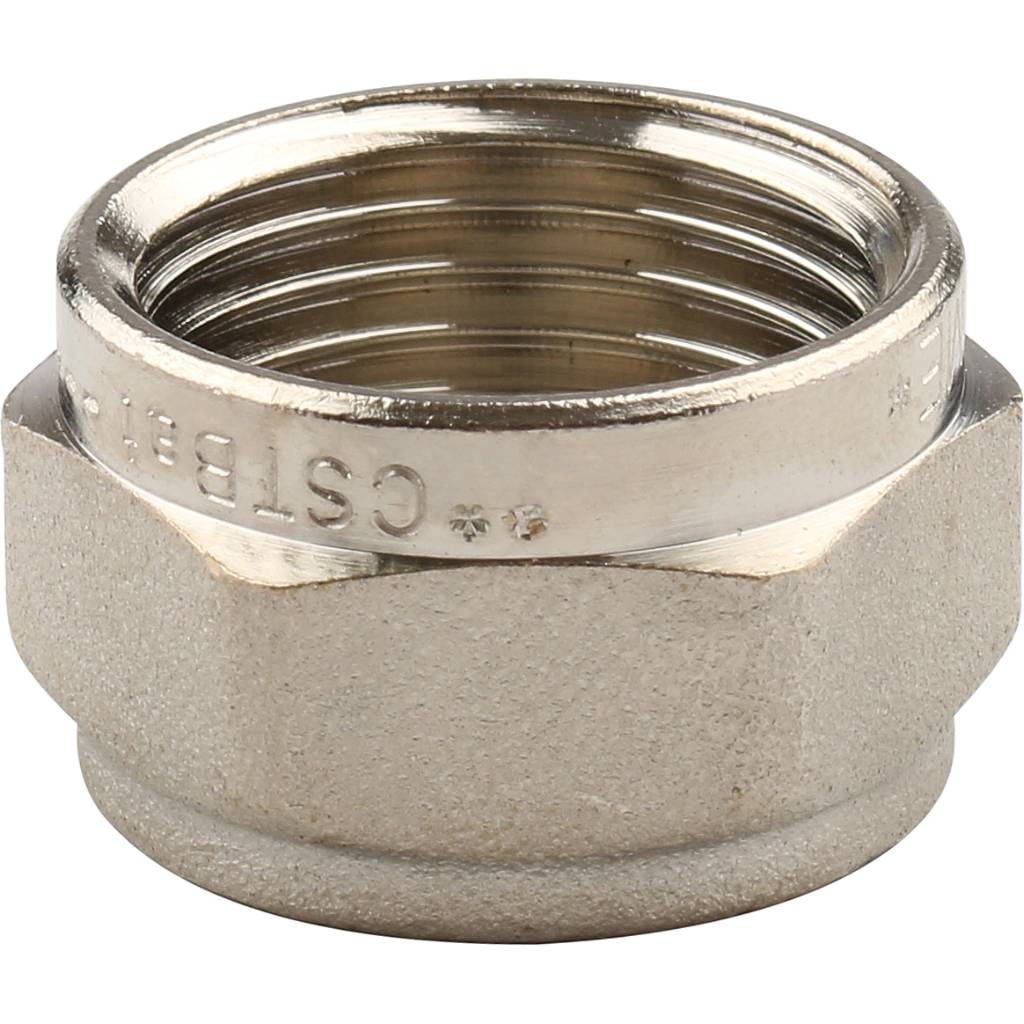 Угол настенный с креплением 16 х 1/2'' ВР обжим TIEMME для металлопласта