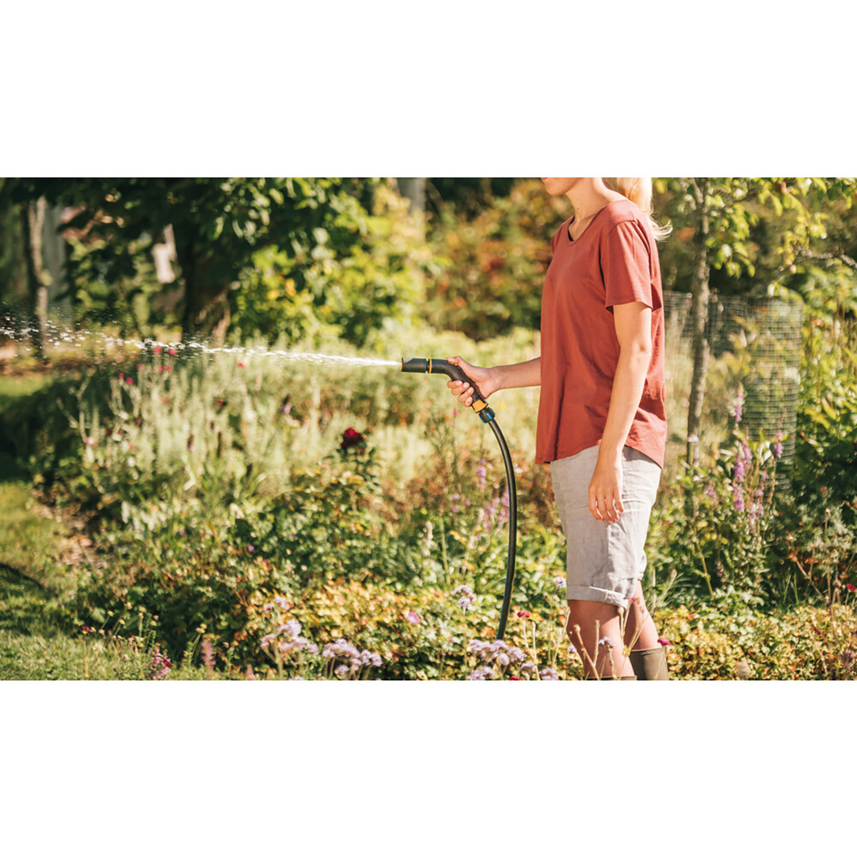 Пистолет-распылитель, регулируемая насадка (1/5) "fiskars" 1052182