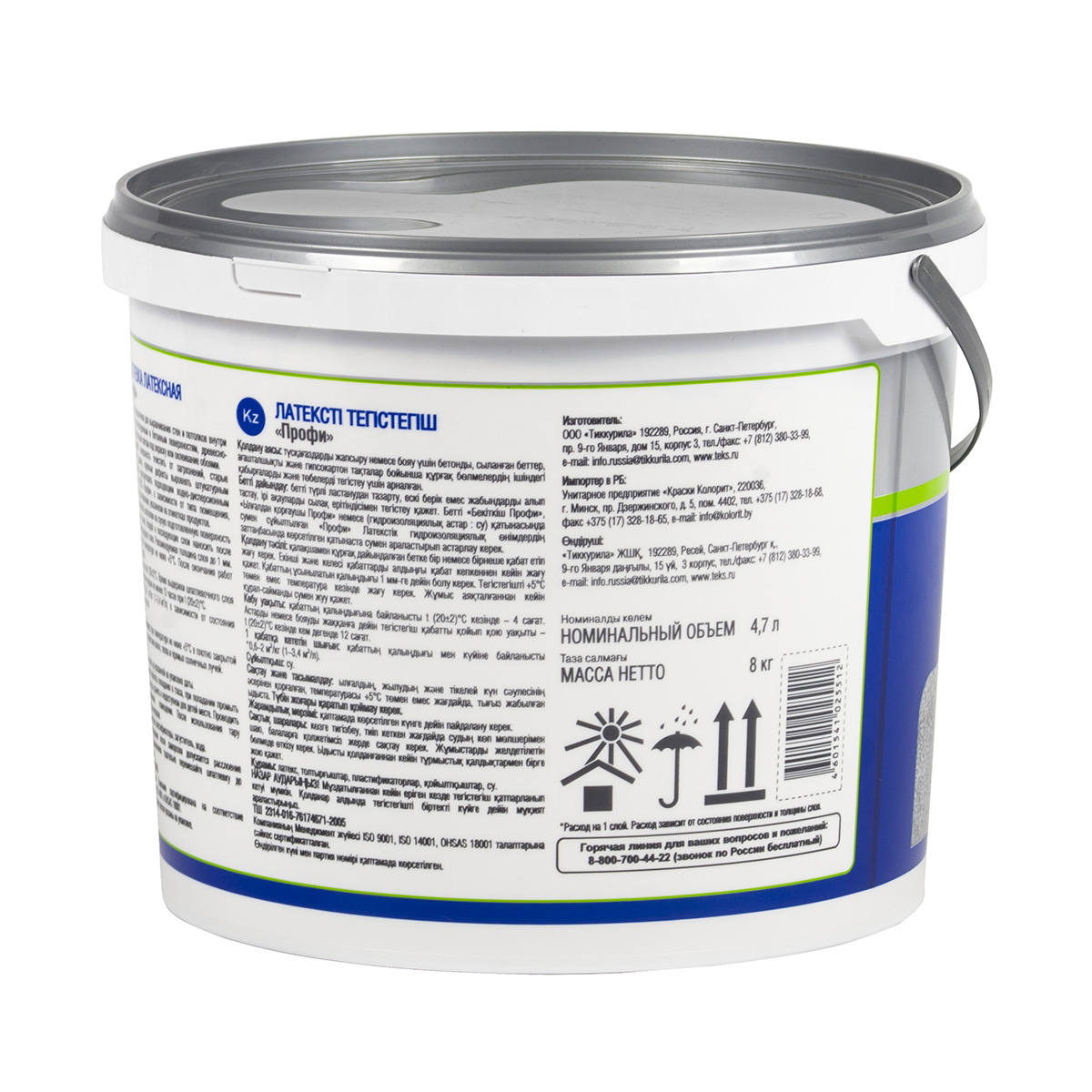 Шпатлевка латексная "профи"  8 кг (1/72) текс