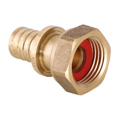 Муфта с накидной гайкой 16 x 1/2" аксиальная для ручного иструмента для труб PE-X VALTEC