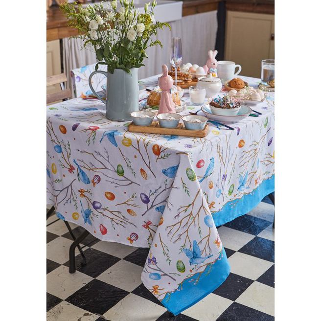 Скатерть "доляна" happy easter 220*144 см (1/18) 4682778