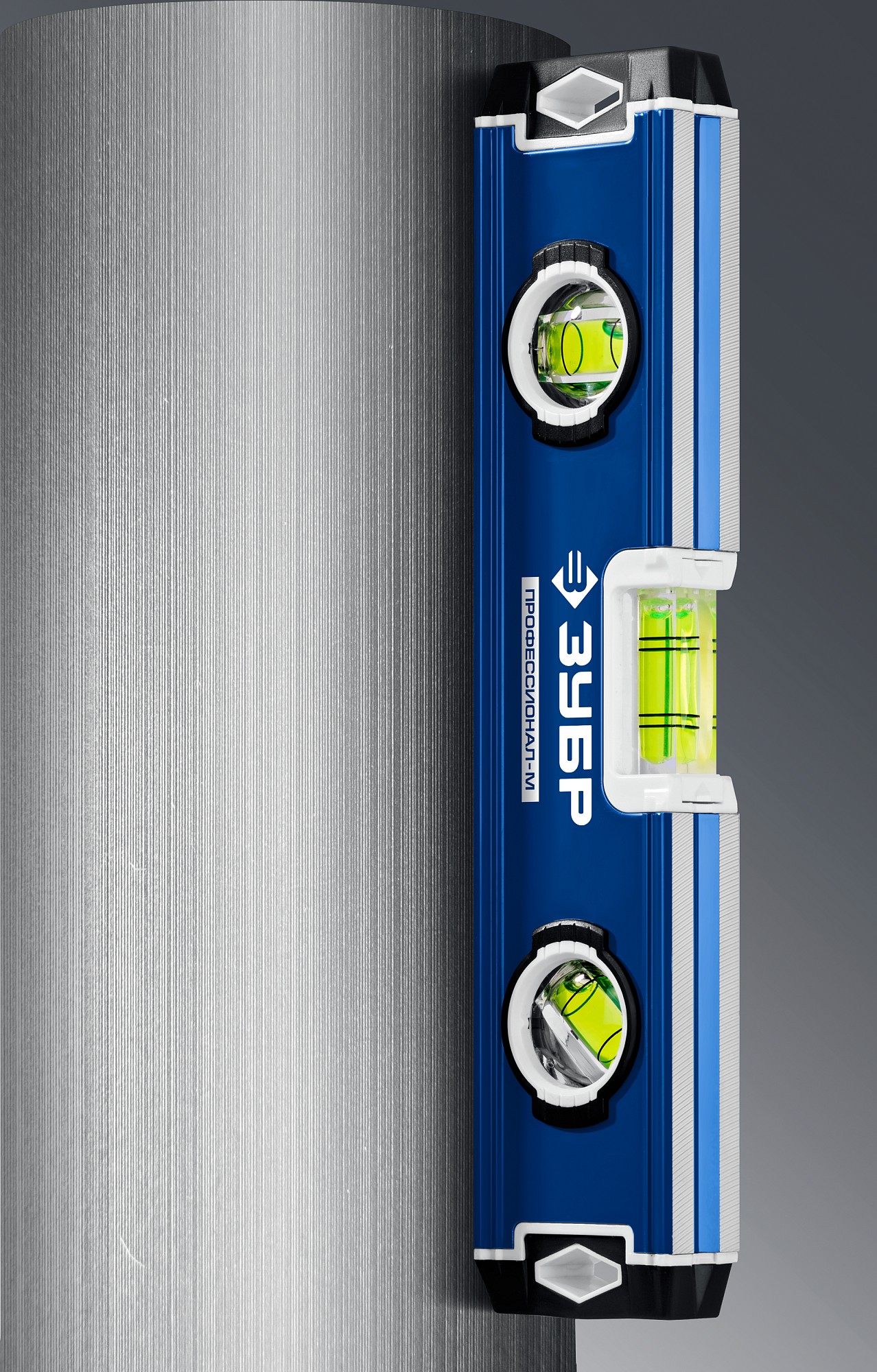 ЗУБР ПРОФЕССИОНАЛ-М, 230 мм, компактный усиленный магнитный уровень, Профессионал (34581-023)