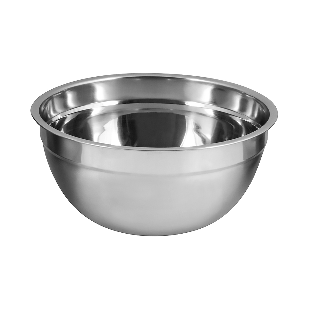 Миска нержав. bowl-ring-22, 2,5 л, смешанная полировка, d=22 см (1/10/40) "mallony"