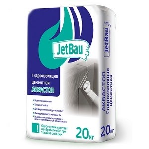 Джетбау гидроизоляция АКВАСТОП 20кг