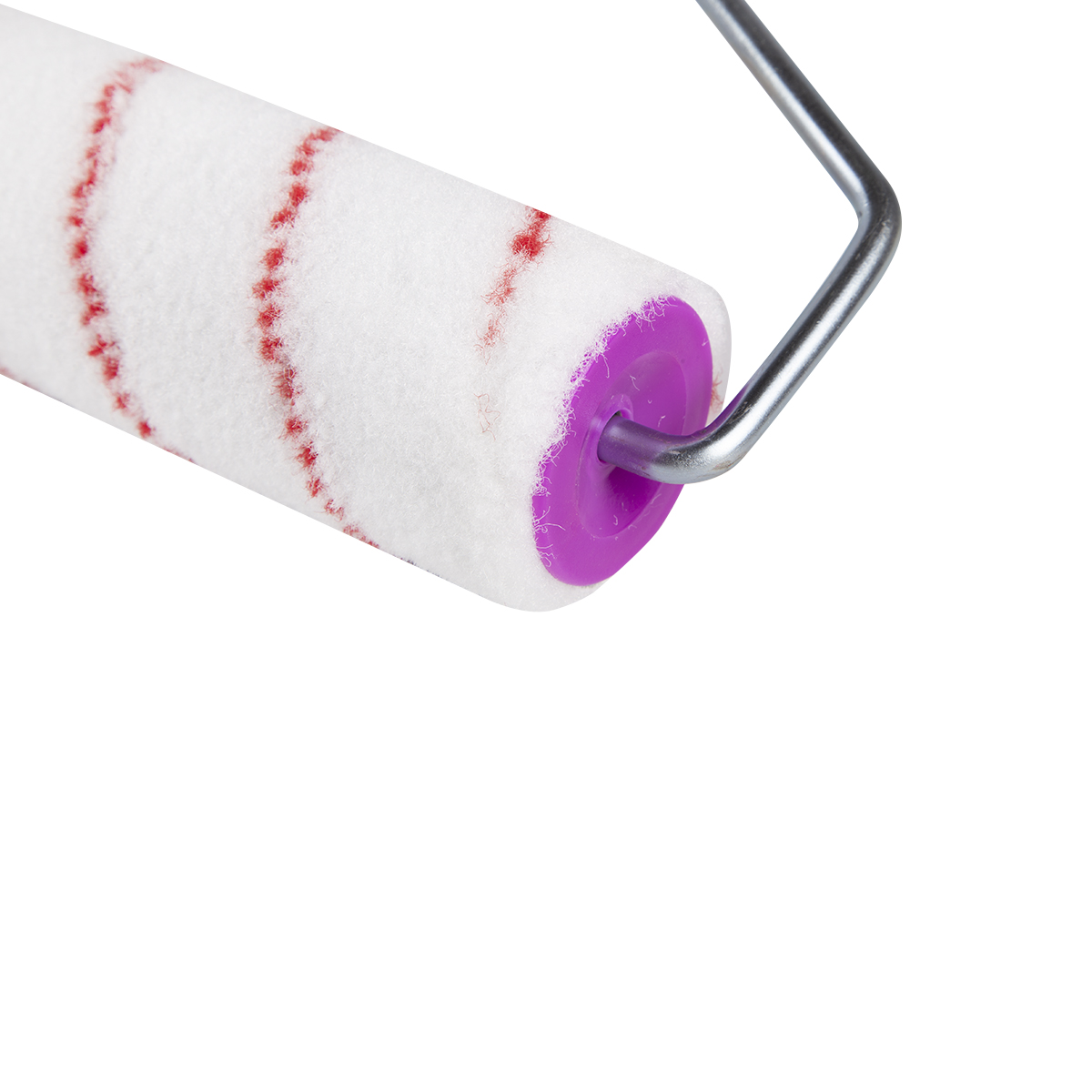 Валик полиамид  d48/250 мм (ворс 9 мм) бюгель 8 мм (в сборе) (1/36)  "krafor" 012-0250