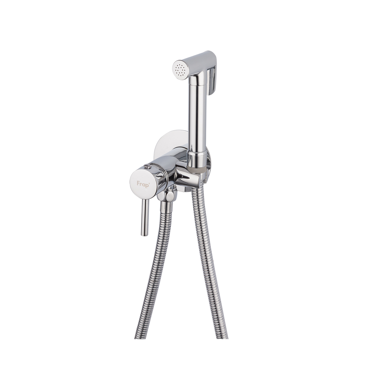 Смеситель с гигиеническим душем f7505-2 (встраиваемый), хром (1/10) "frap"