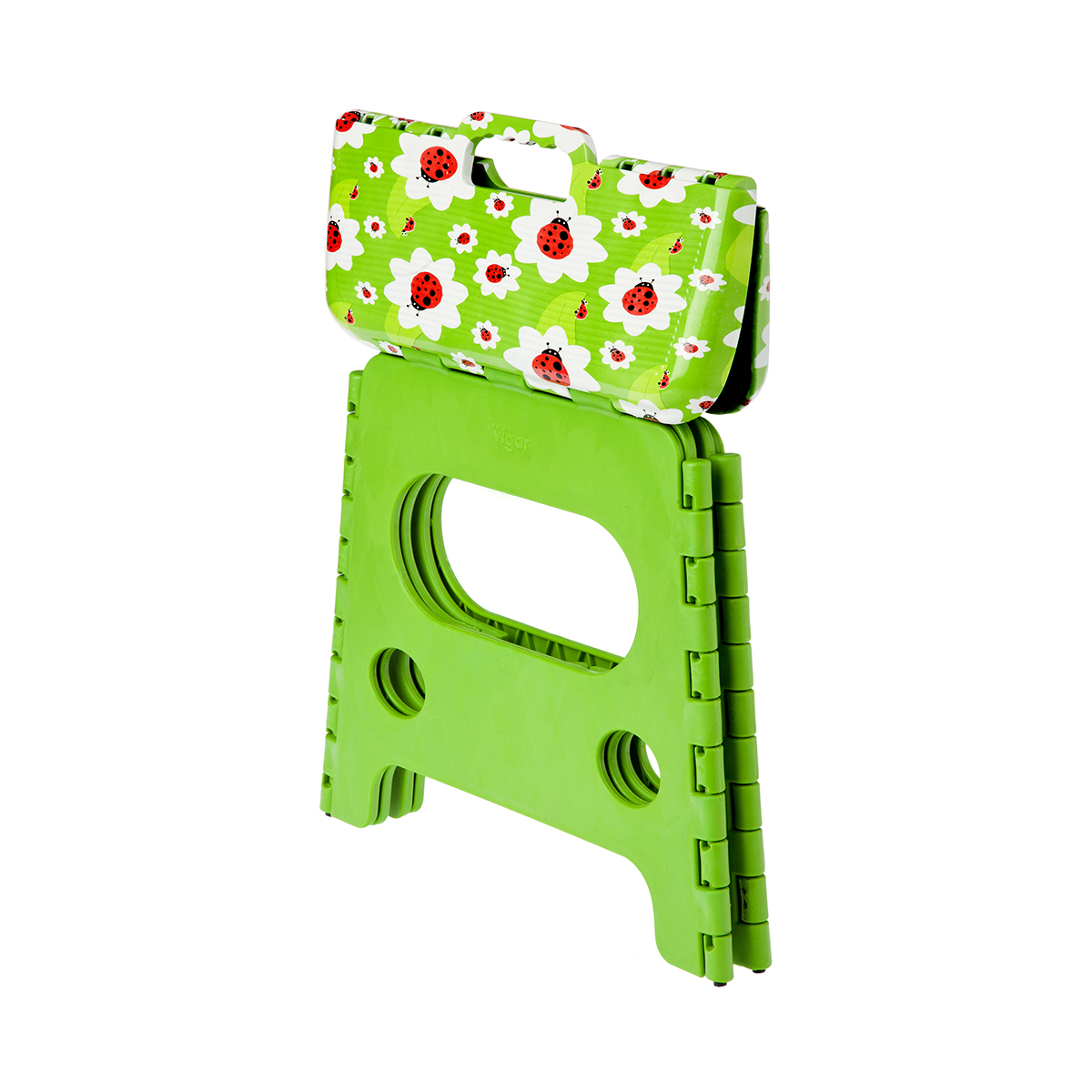 Табурет складной "stool ladybug" 32 см зеленый (1/6) "vigar" 4229