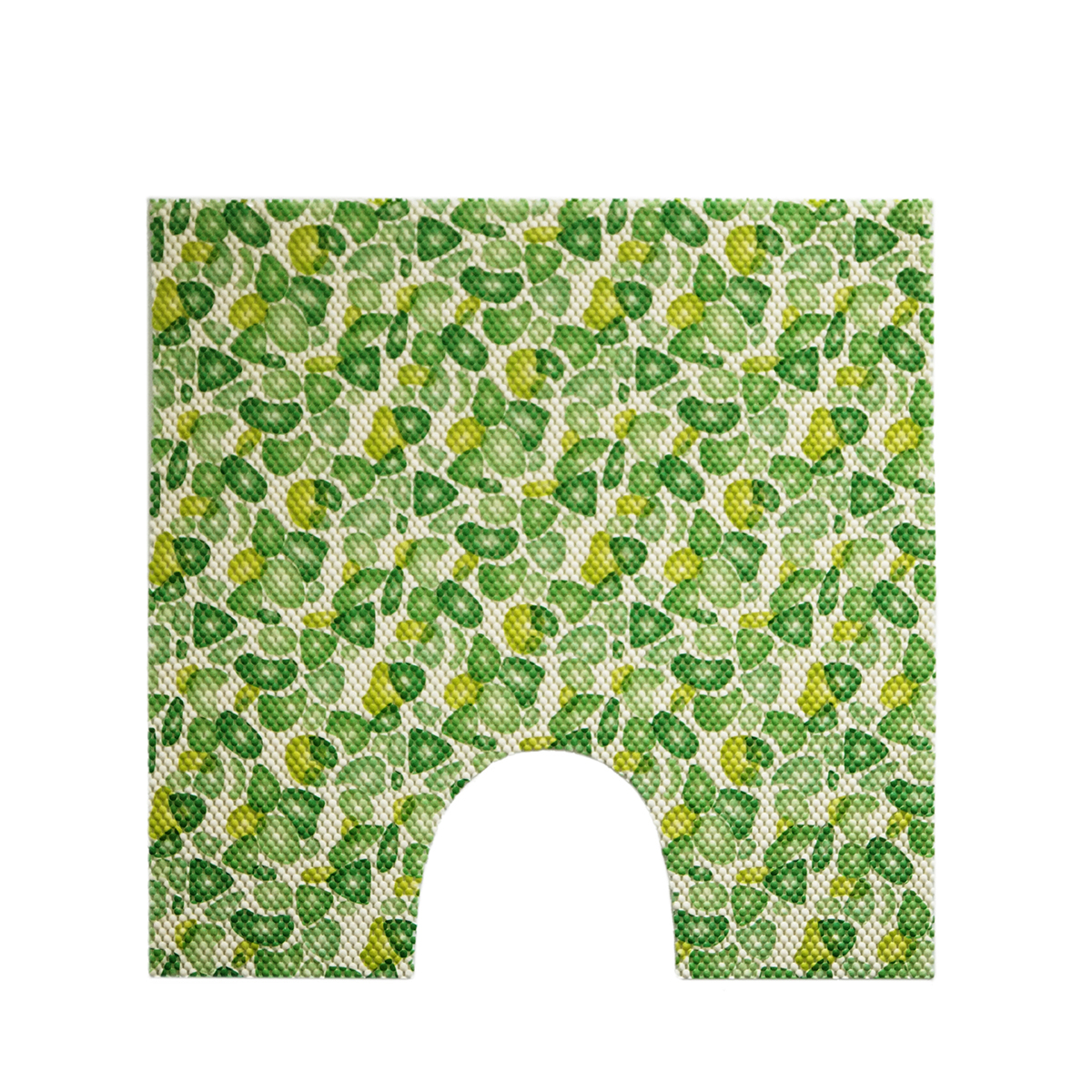 Коврик для туалета v15gr  50*52 см, вспененный пвх (1/20)