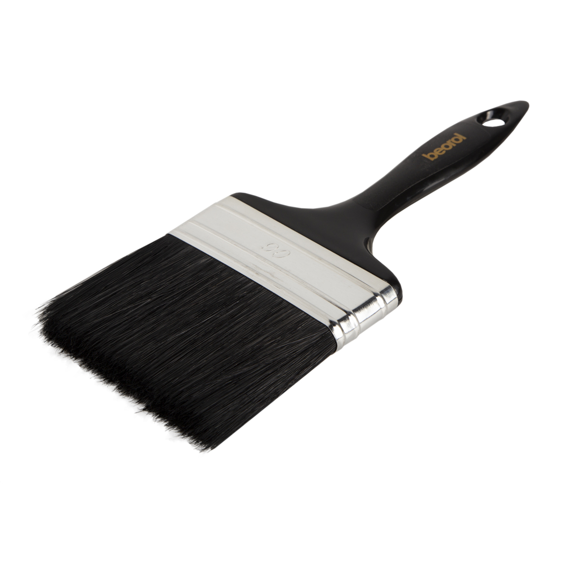 Кисть плоская "black professional"  90 х 15 мм (12/240)  "beorol"