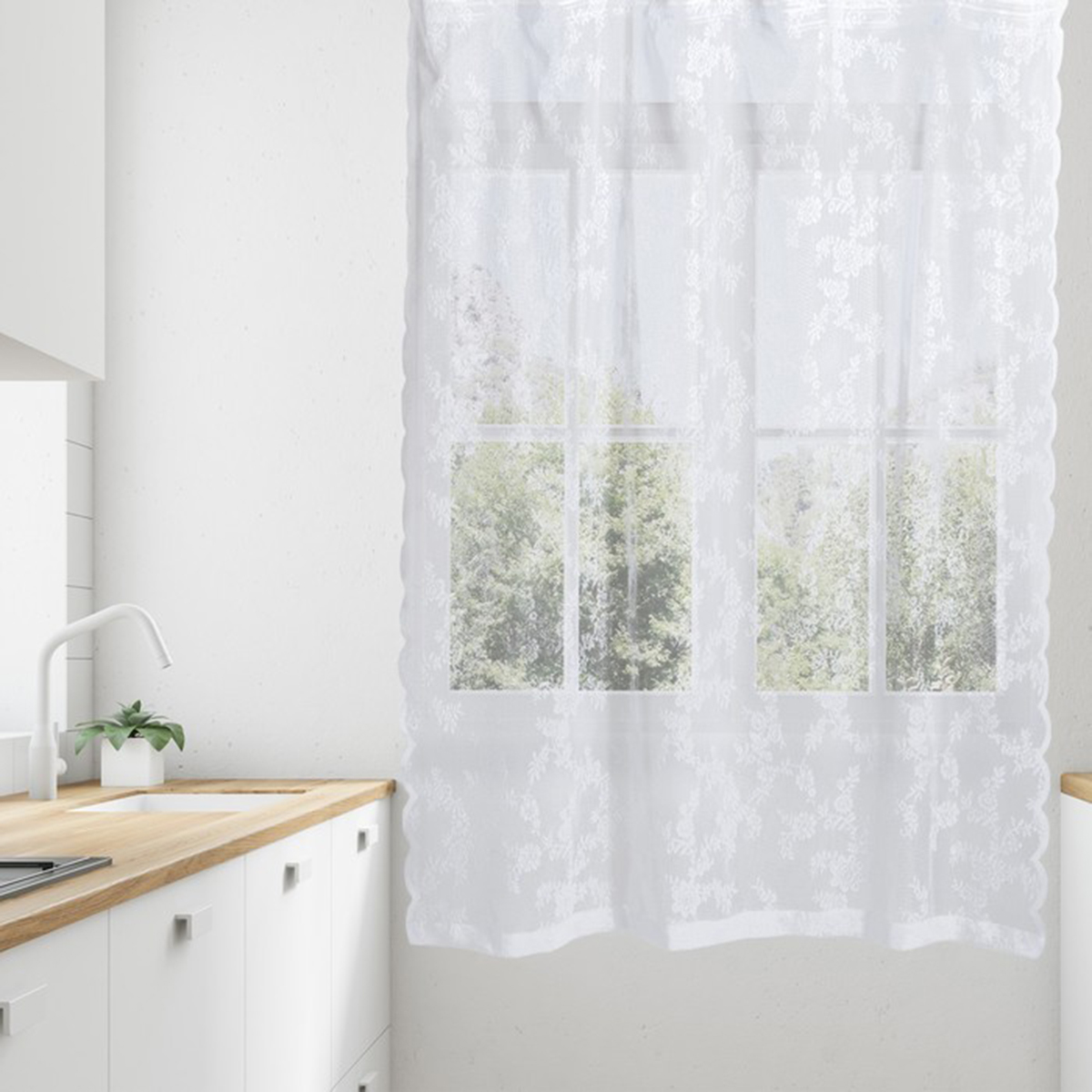 Тюль "вдохновение" 145*270 см (1) "этель" 7522546