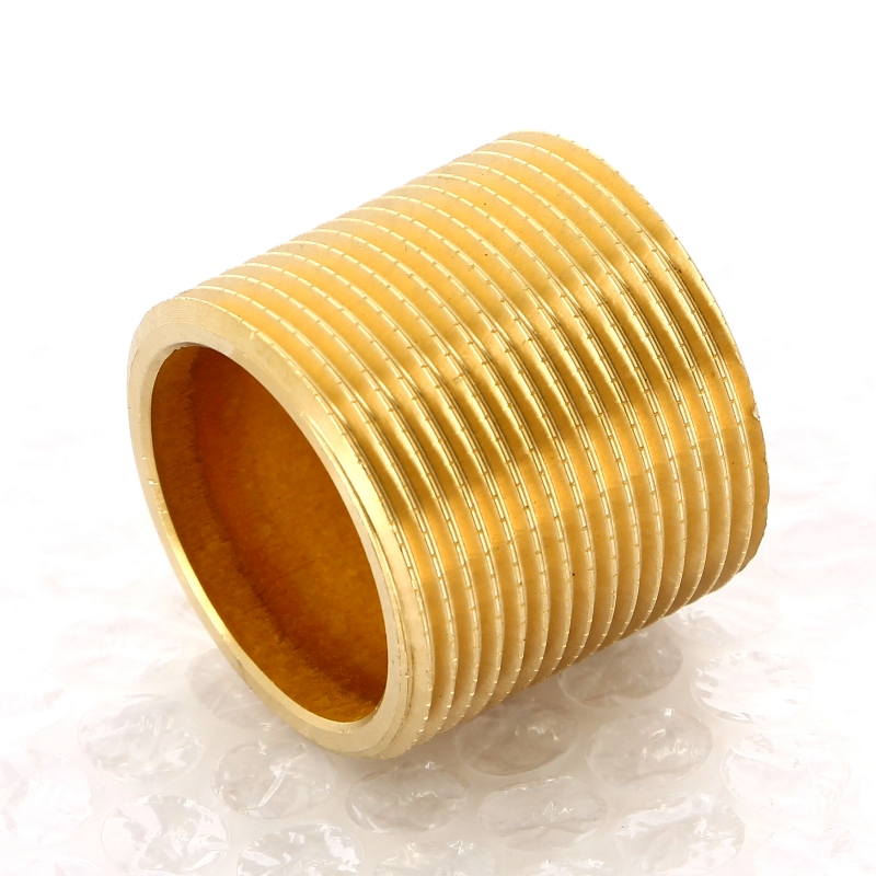 Ниппель резьбовой (НР) 1" сплошной бронза VIEGA (322083)