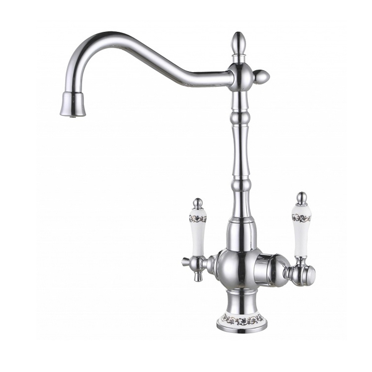 Смеситель для кухни с подключ. к фильтру питьев. воды zr 336 yf-50 satin "zorg"