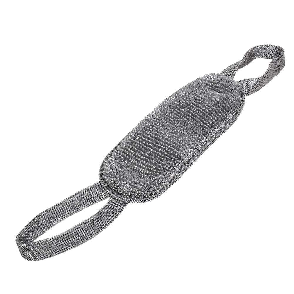 Мочалка "мужская" 37*13 см двусторонняя, полипропилен (1/30) "банные штучки" 40175