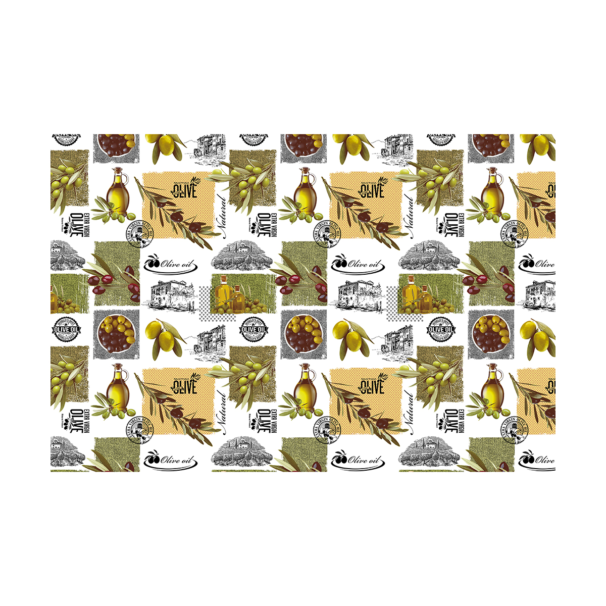 Клеенка пвх основа нетканая 135 см  рулон 20 м (1)  "major" 578/1 (голубой)