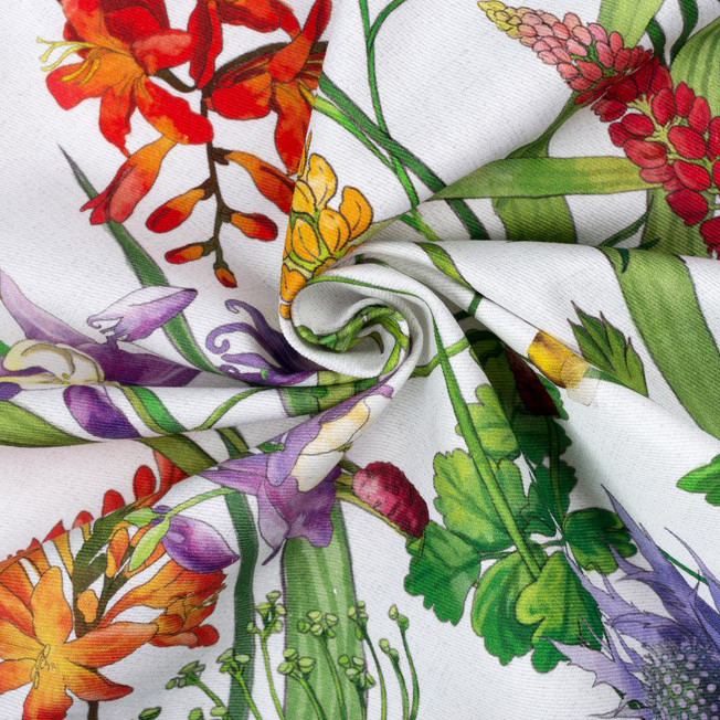 Скатерть "этель" луговые цветы d=220 см (1) 4026186