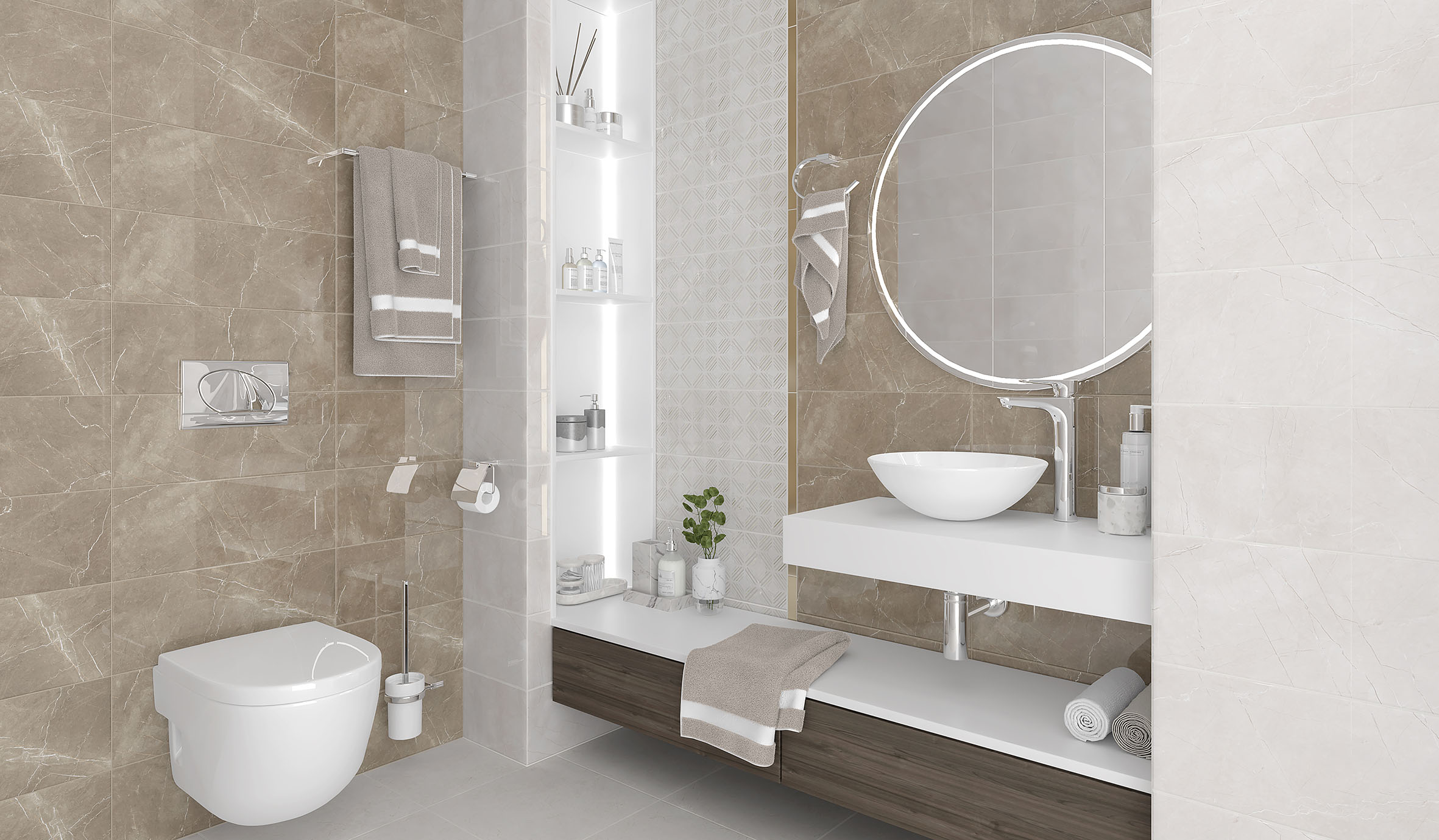 Fronda серый 20x50