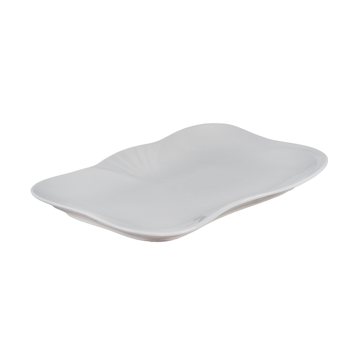 Блюдо сервировочное "маршмеллоу" 30*20 см, фарфор (1/5/20) "nouvelle home" 0530211