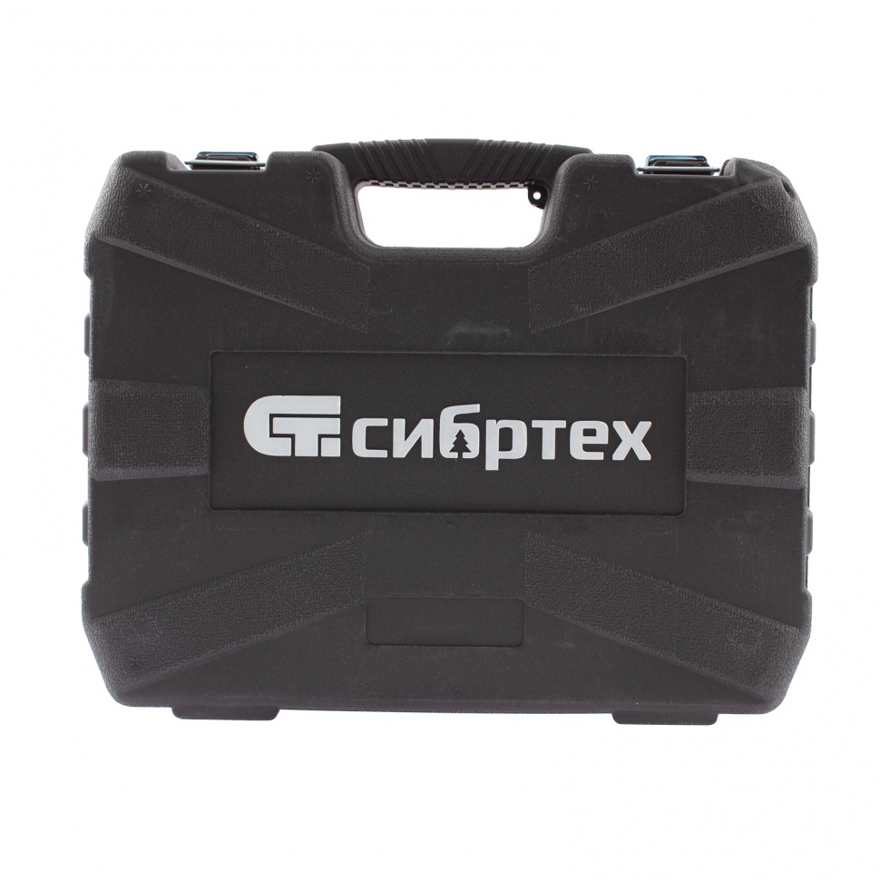 Набор инструмента 108 предметов, 1/2", 1/4" Сибртех (13498)