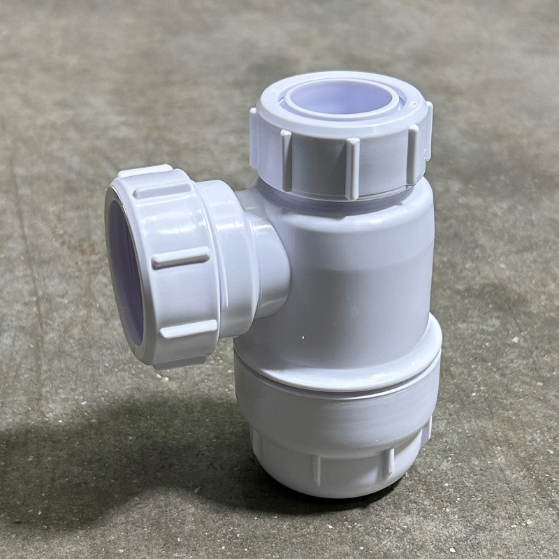 Сифон McALPINE бутылочный 1 1/4" x 32 мм без выпуска выход компрессионный Ду=40мм