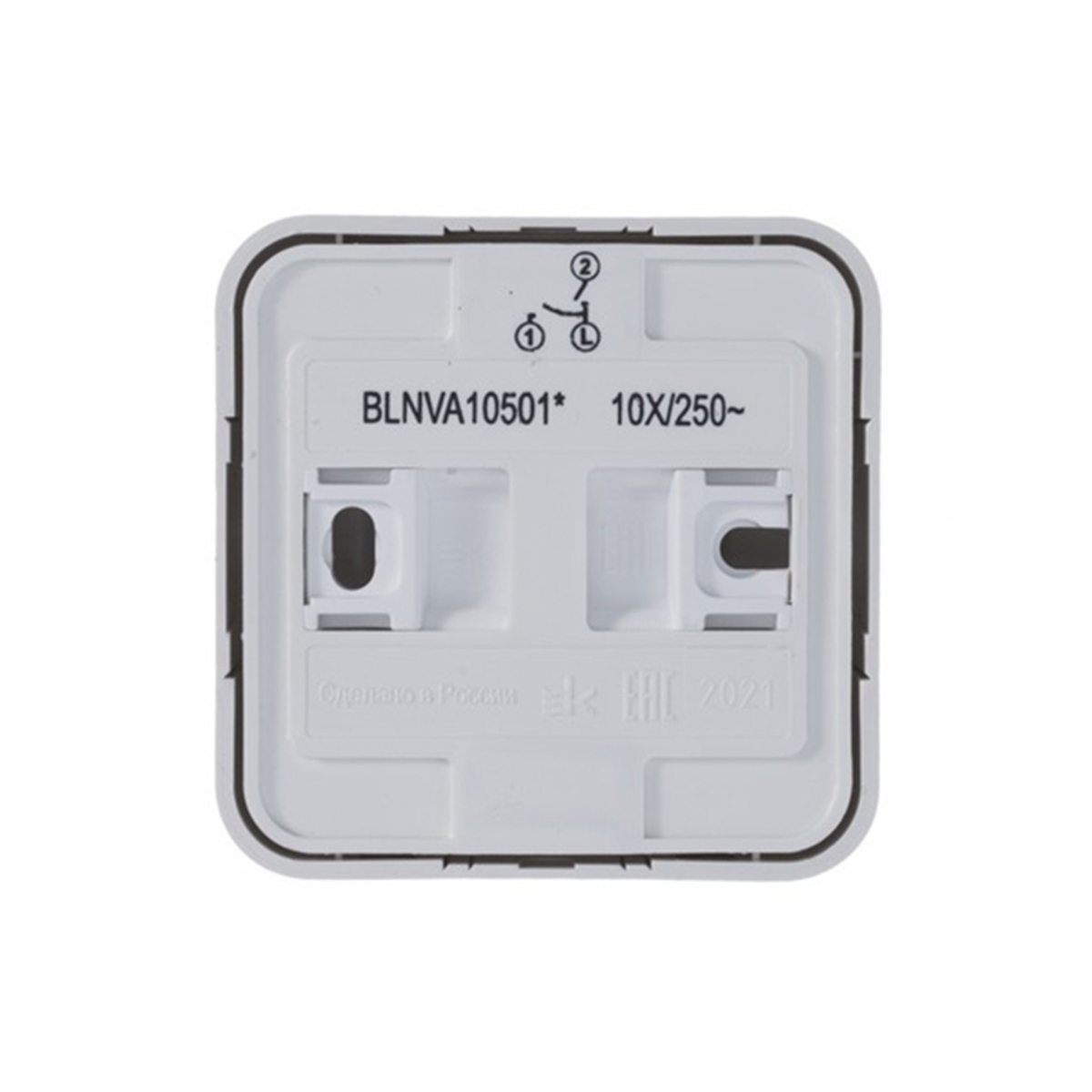 Выключатель открыт. уст. "blanca" 2-х кл. 10а, белый (1/15/90) "schneider"