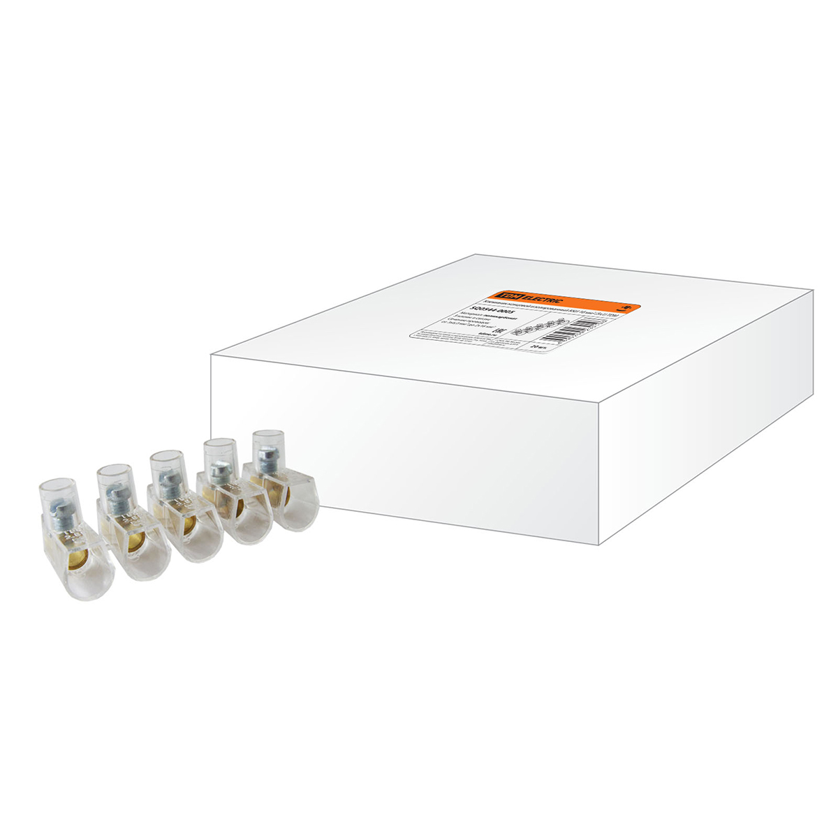 Клеммник концевой изолированный кки 16 мм², 5х1 (10/300) tdm sq0544-0005