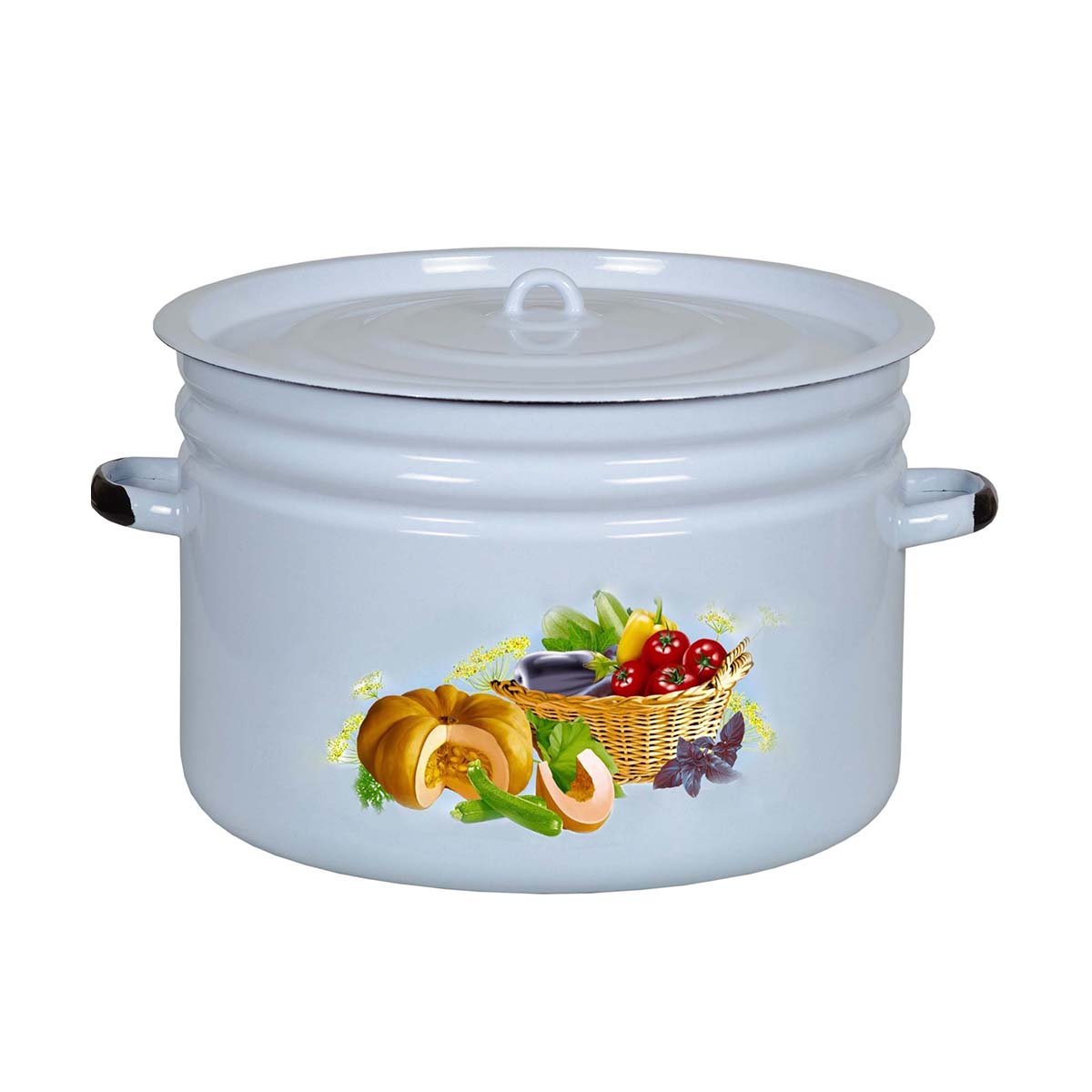 Бак эмалиров. декор. 24 л (1) "стальэмаль"  1с29с